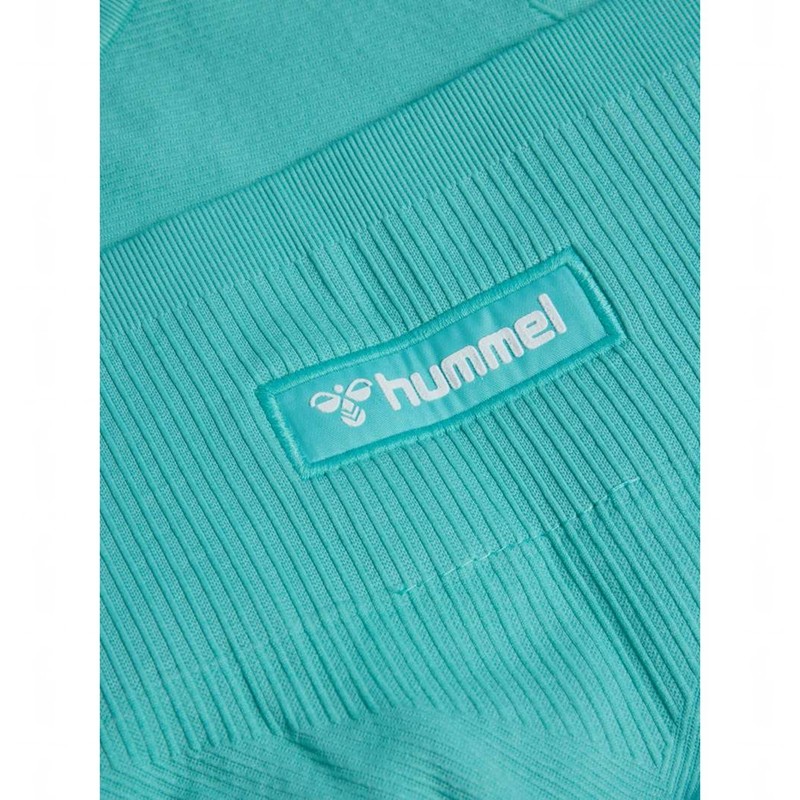 Hummel Alive Seamless High Waist Ženske Kratke Hlače Plave | 796917-868