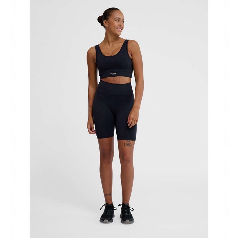 Hummel Alive Seamless Ženske Sportski Grudnjak Crne | 884063-971