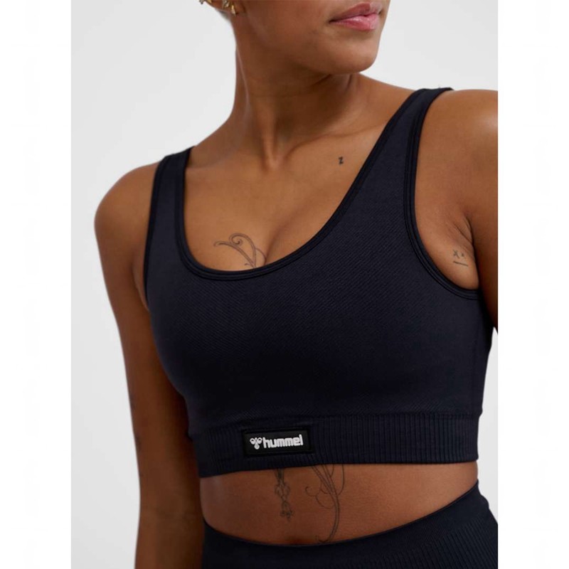 Hummel Alive Seamless Ženske Sportski Grudnjak Crne | 884063-971