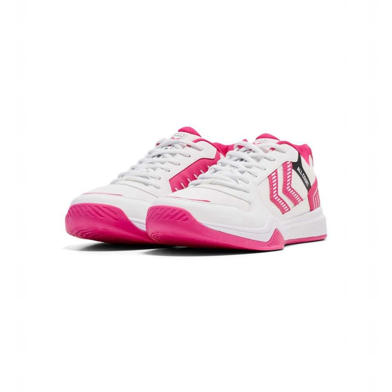 Hummel All Court Ženske Indoor Shoes Bijele | 176093-267