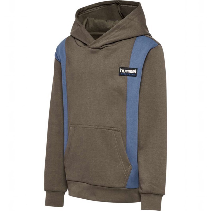 Hummel Allton Dječje Majica s Kapuljačom Smeđe | 730977-679