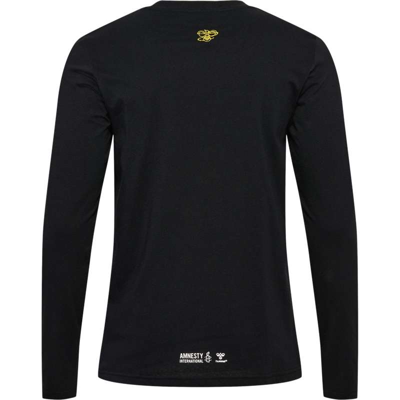 Hummel Amnesty L/S Muške Majice Crne | 687595-590