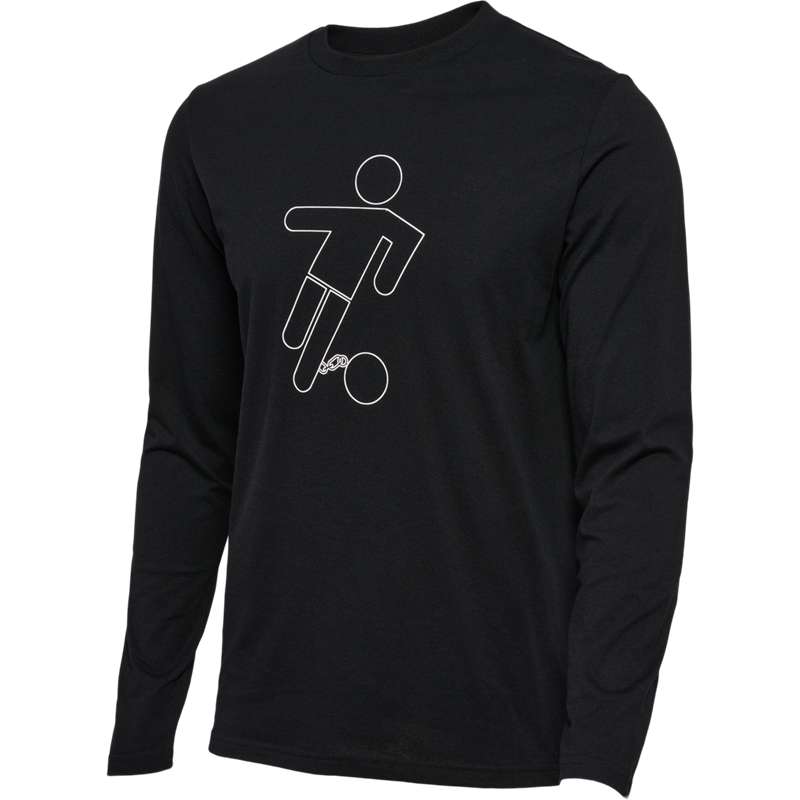 Hummel Amnesty L/S Muške Majice Crne | 687595-590