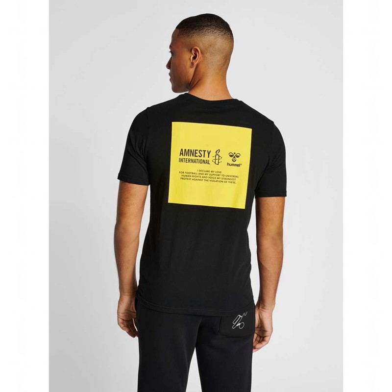 Hummel Amnesty Label Muške Majice Sive | 659841-403