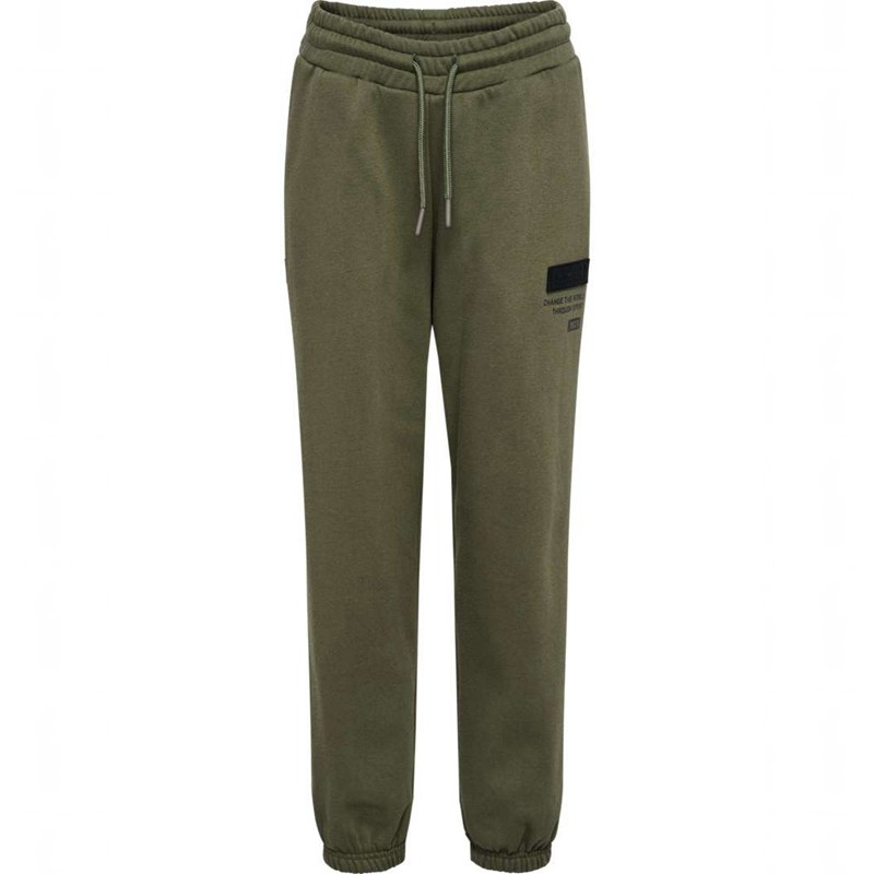 Hummel Archie Dječje Hlače Maslinasto Zelene | 647850-181