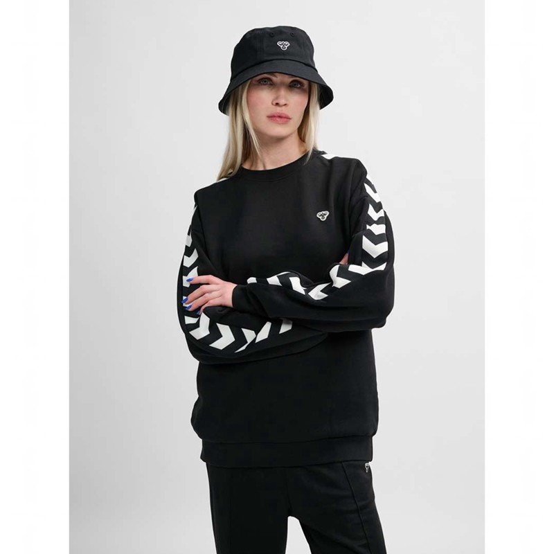 Hummel Archive Loose Fit Muške Dukserice Crne | 040177-869