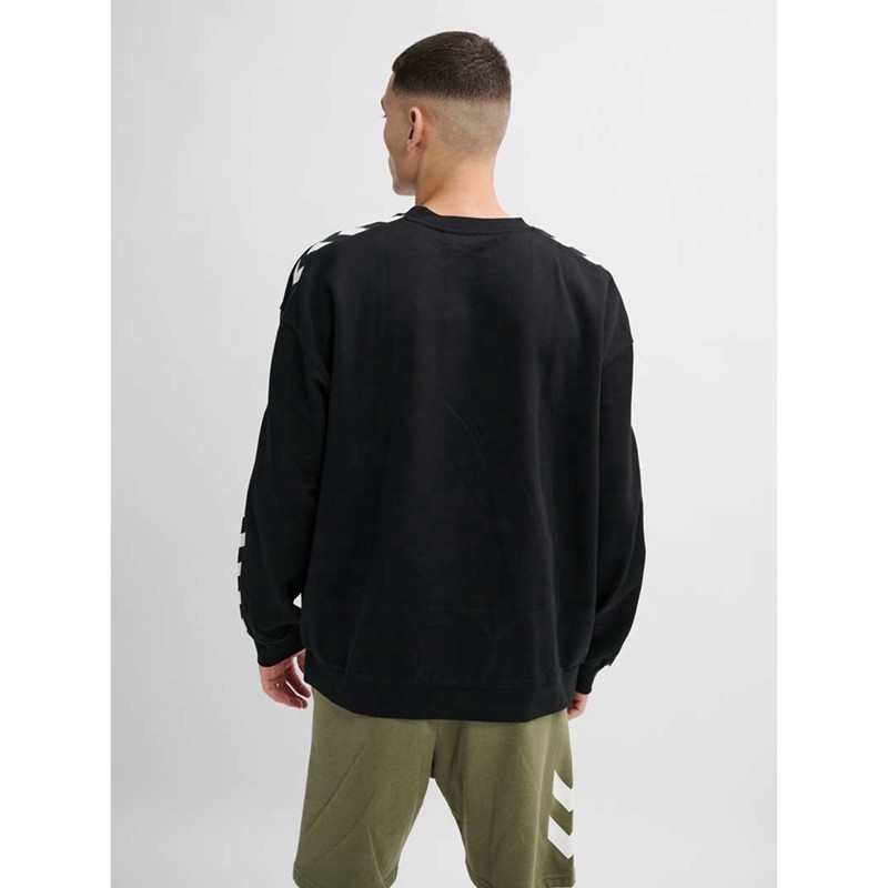 Hummel Archive Loose Fit Muške Dukserice Crne | 040177-869