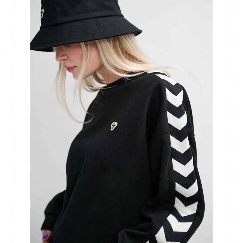Hummel Archive Loose Fit Muške Dukserice Crne | 040177-869