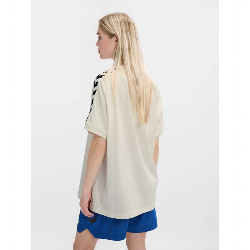 Hummel Archive Loose S/S Ženske Dres Bijele | 699275-974