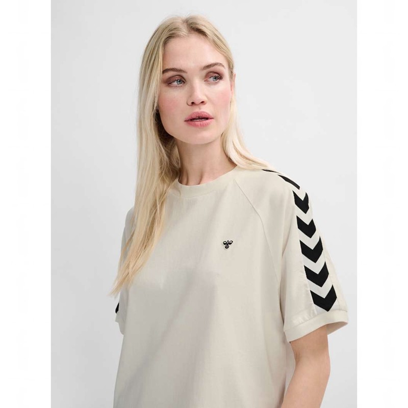Hummel Archive Loose S/S Ženske Dres Bijele | 699275-974