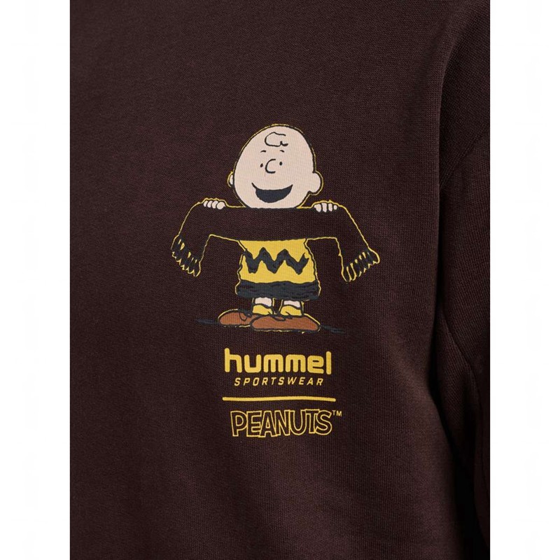 Hummel Archive Peanuts Muške Dukserice Čokoladne | 020604-281
