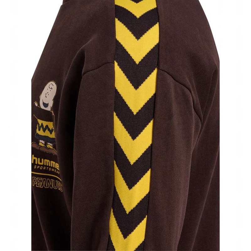 Hummel Archive Peanuts Muške Dukserice Čokoladne | 020604-281