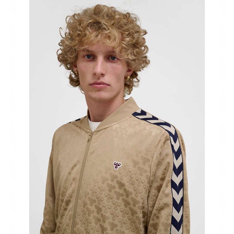 Hummel Archive Regular Poly Aop Muške Jakne Zlatne | 272487-083