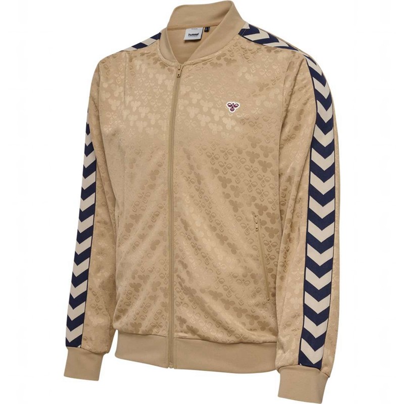 Hummel Archive Regular Poly Aop Muške Jakne Zlatne | 272487-083