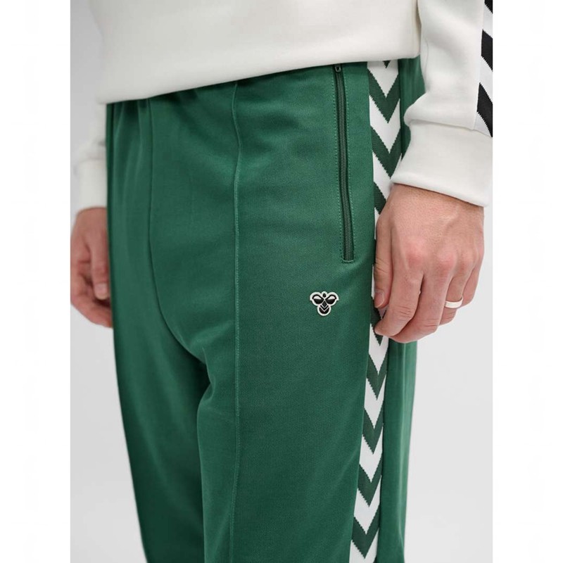 Hummel Archive Regular Poly Muške Hlače Zelene | 103864-157