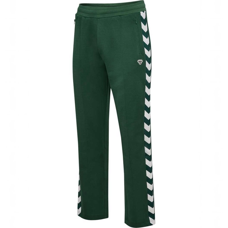 Hummel Archive Regular Poly Muške Hlače Zelene | 103864-157