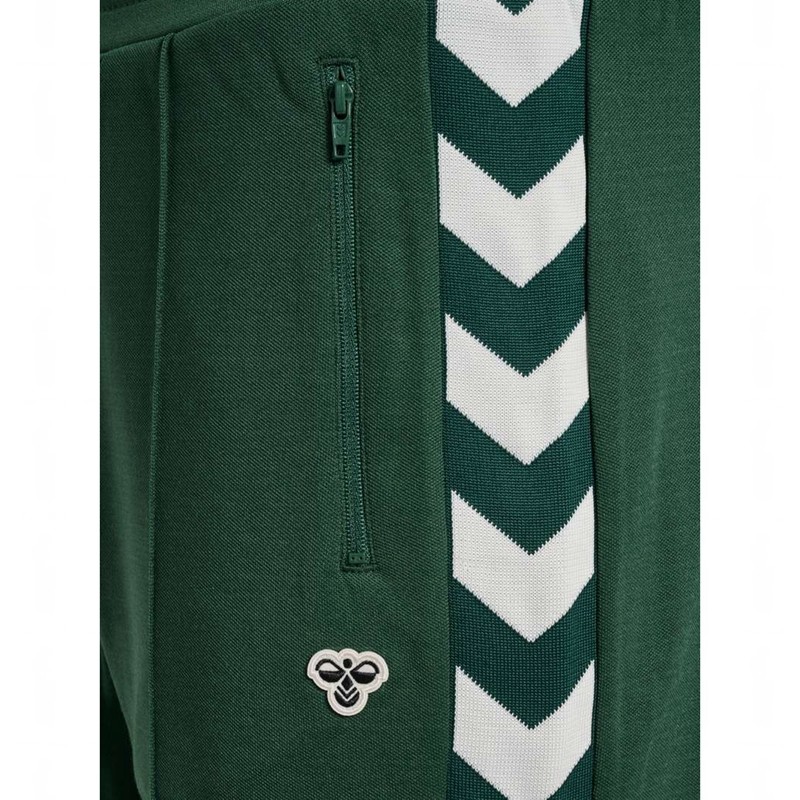 Hummel Archive Regular Poly Muške Hlače Zelene | 103864-157