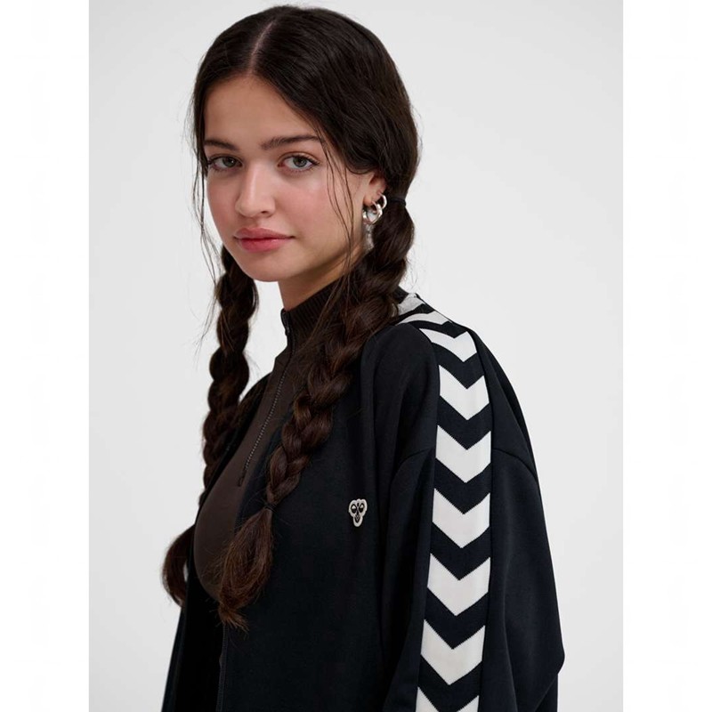 Hummel Archive Regular Poly Zip Muške Jakne Crne | 263903-844