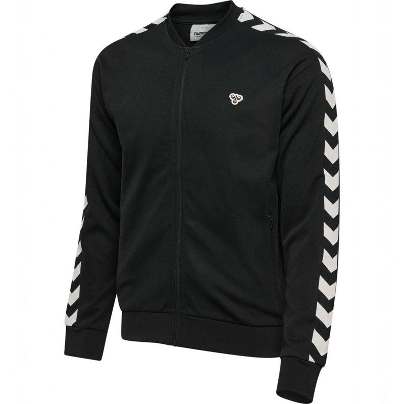 Hummel Archive Regular Poly Zip Muške Jakne Crne | 263903-844