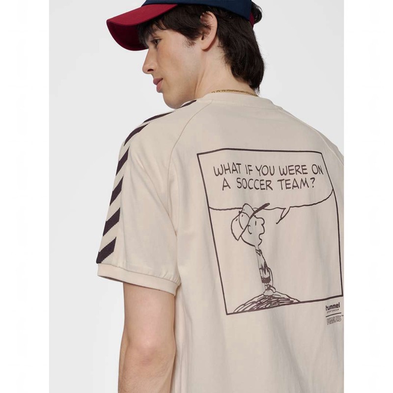 Hummel Archive S/S Peanuts Muške Majice Bež | 510888-514