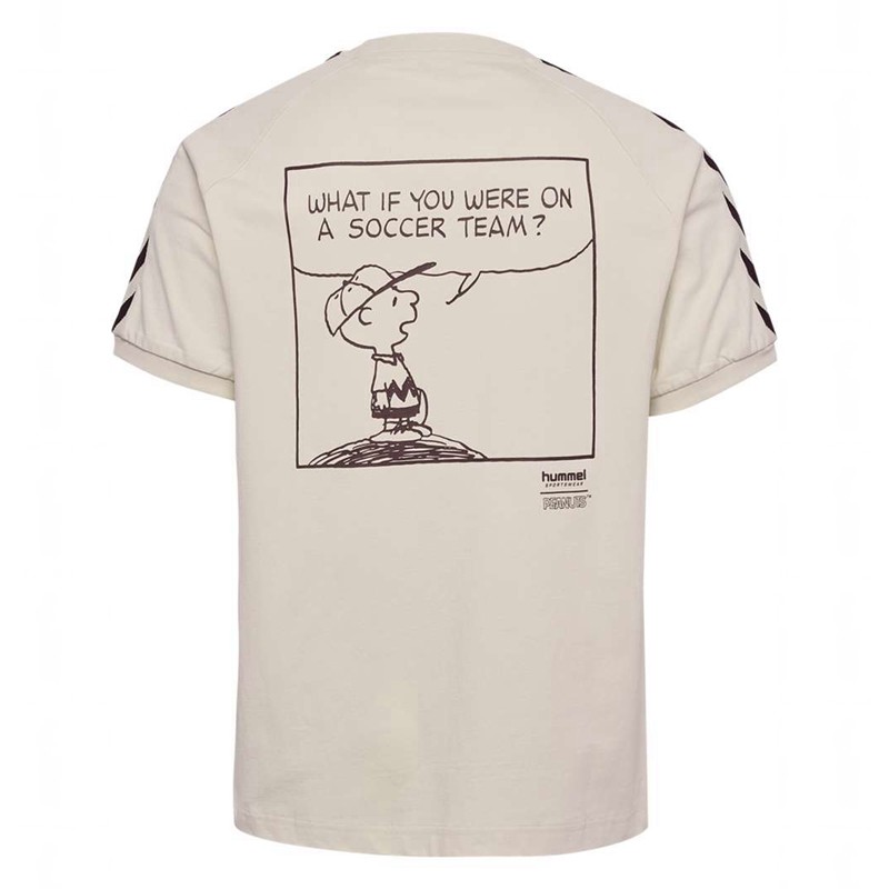 Hummel Archive S/S Peanuts Muške Majice Bež | 510888-514
