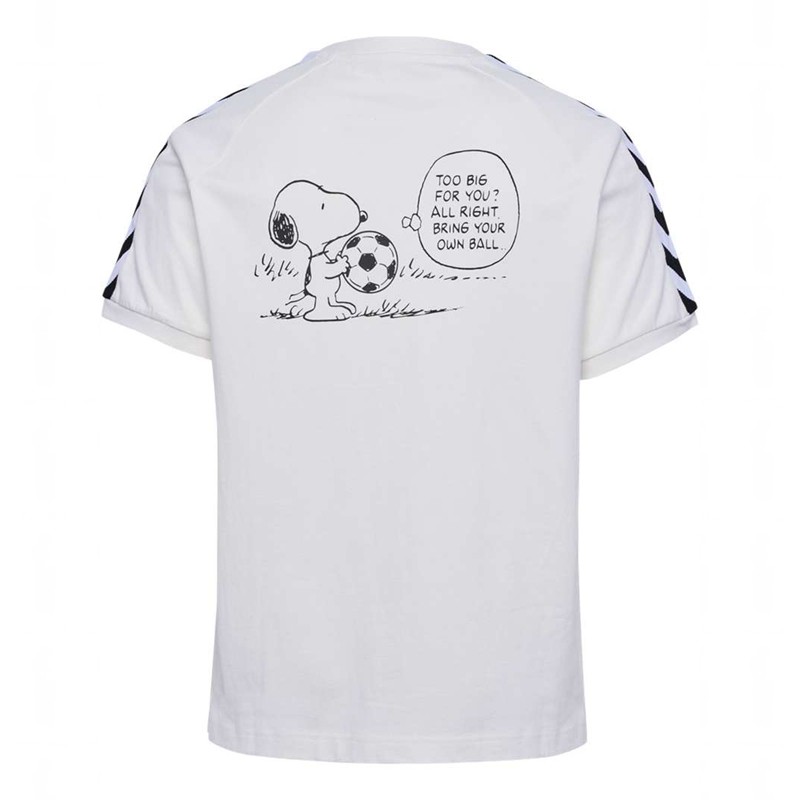 Hummel Archive S/S Peanuts Muške Majice Bijele | 594705-982