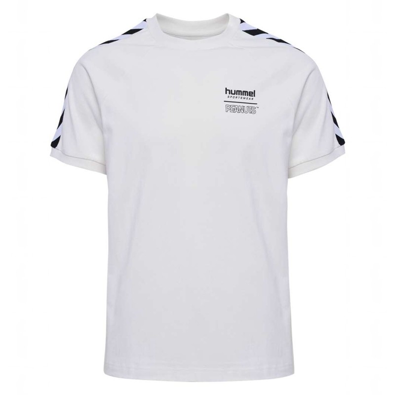 Hummel Archive S/S Peanuts Muške Majice Bijele | 594705-982