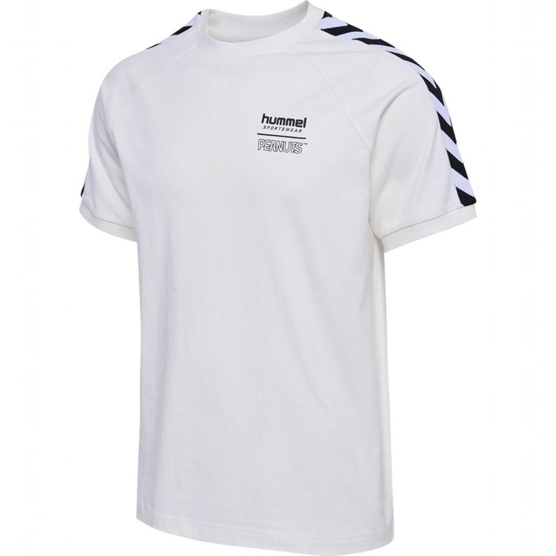 Hummel Archive S/S Peanuts Muške Majice Bijele | 594705-982