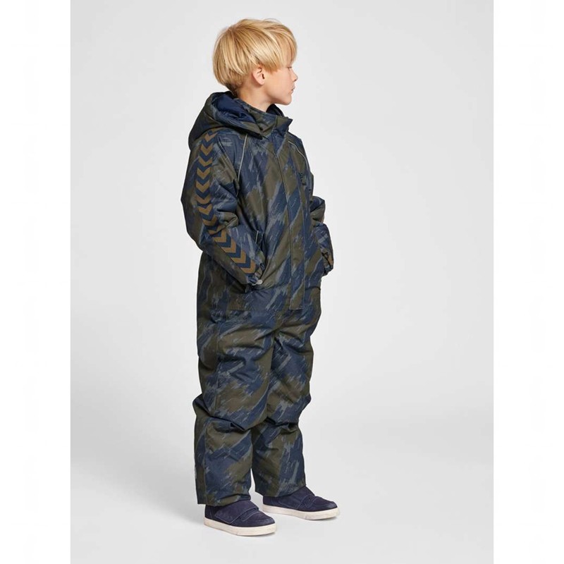 Hummel Artic Tex Snow Dječje Majica s Kapuljačom Maslinasto Zelene | 167551-429