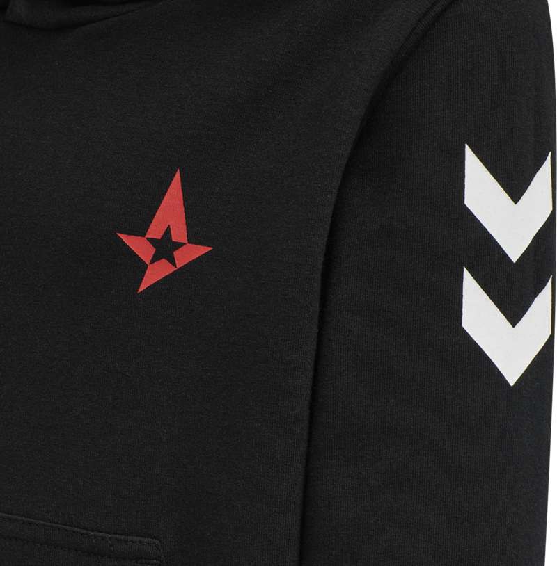 Hummel Astralis Cuatro Dječje Majice Crne | 750123-561