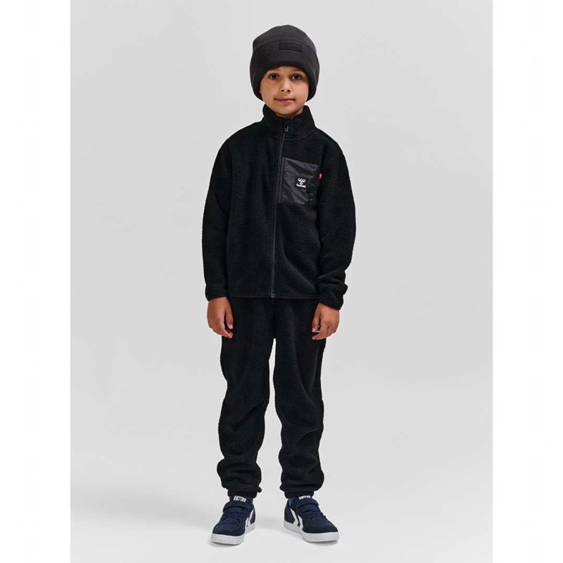 Hummel Atlas Fleece Zip Dječje Jakne Crne | 059002-974
