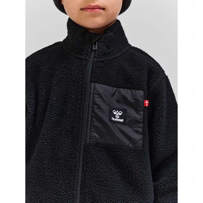 Hummel Atlas Fleece Zip Dječje Jakne Crne | 059002-974