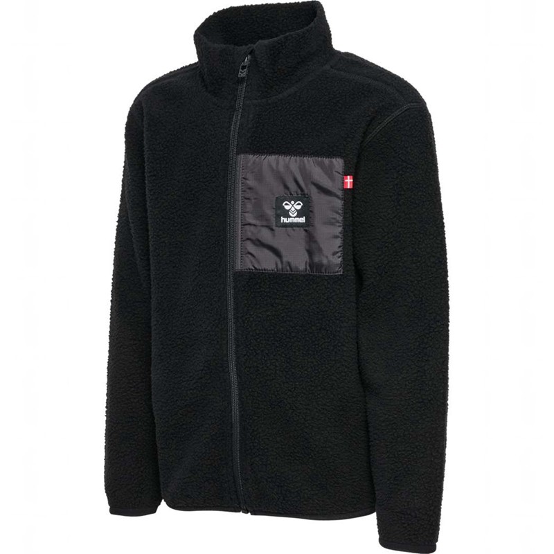 Hummel Atlas Fleece Zip Dječje Jakne Crne | 059002-974