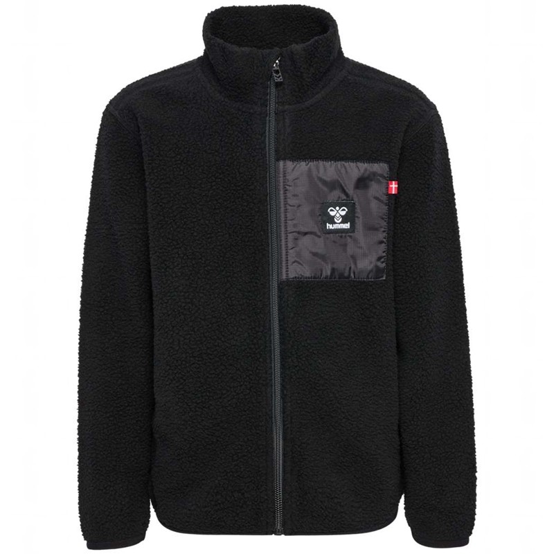 Hummel Atlas Fleece Zip Dječje Jakne Crne | 059002-974
