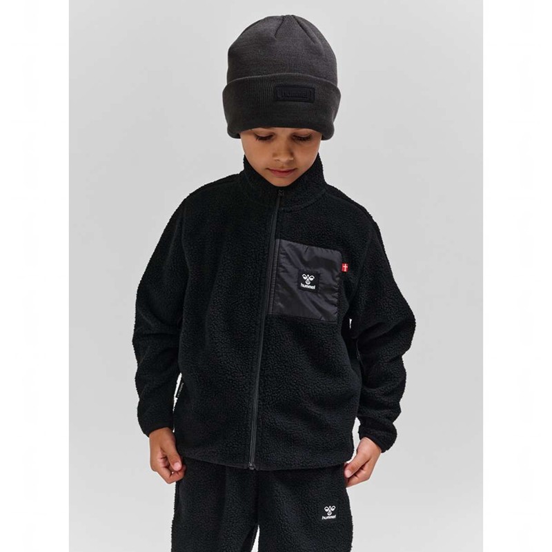 Hummel Atlas Fleece Zip Dječje Jakne Crne | 059002-974