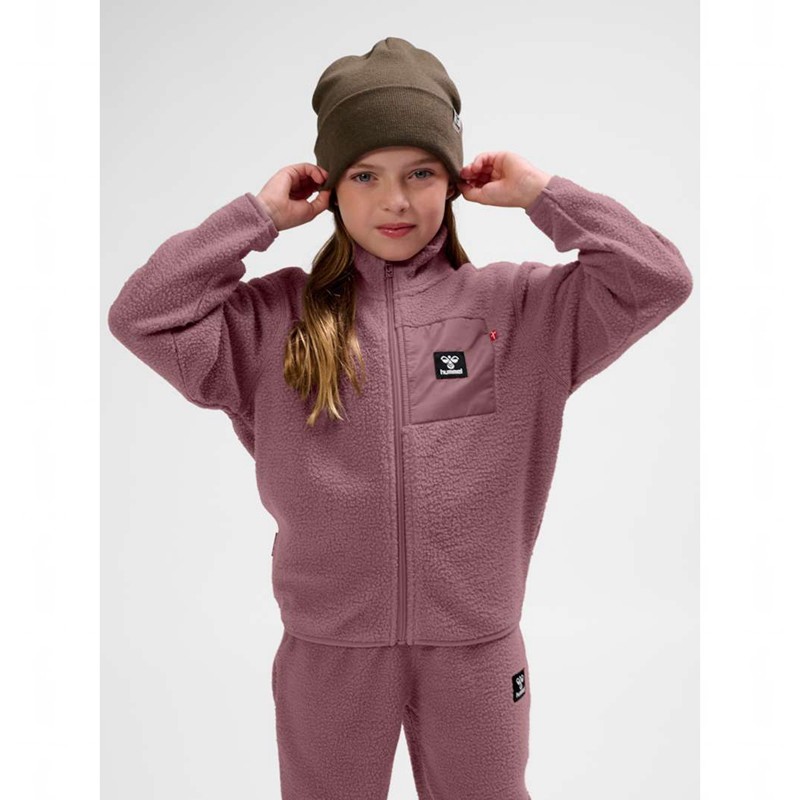 Hummel Atlas Fleece Zip Dječje Jakne Roze | 121298-590