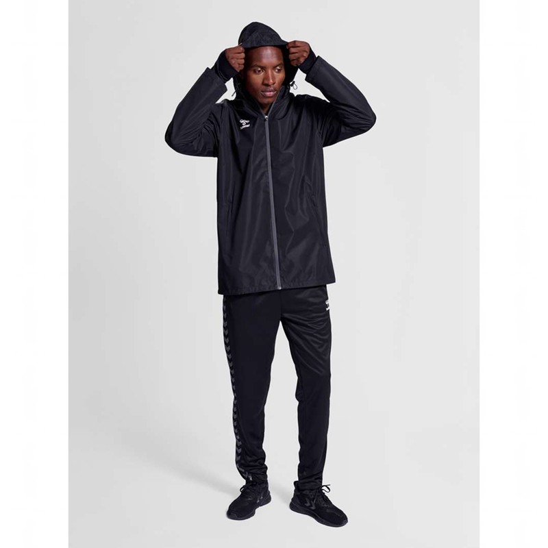 Hummel Authentic All Weather Muške Jakne Crne | 752657-408