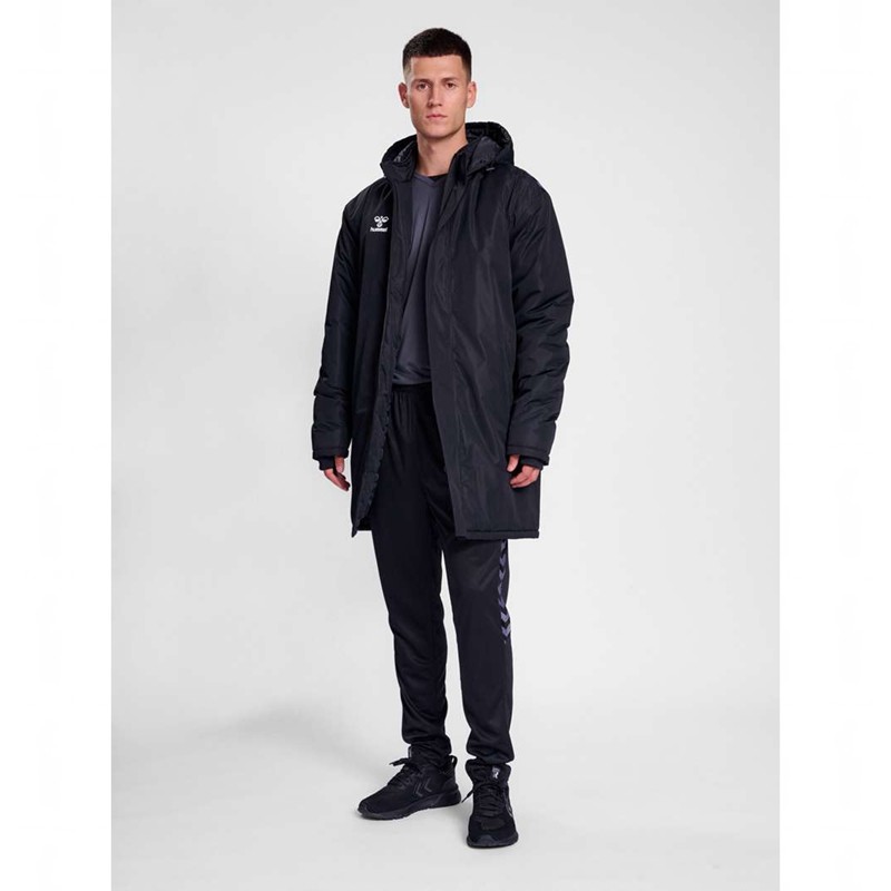 Hummel Authentic Bench Muške Jakne Crne | 144663-852