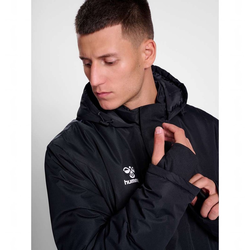 Hummel Authentic Bench Muške Jakne Crne | 144663-852