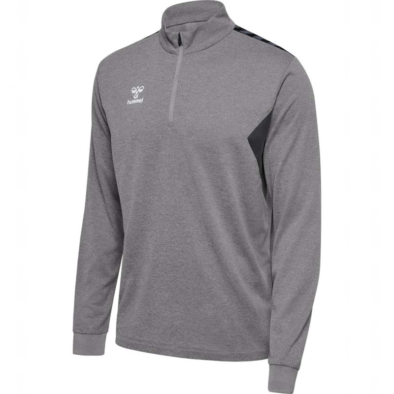 Hummel Authentic Half Zip Sweat Muške Dukserice Sive | 857595-763