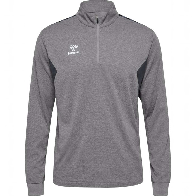Hummel Authentic Half Zip Sweat Muške Dukserice Sive | 857595-763