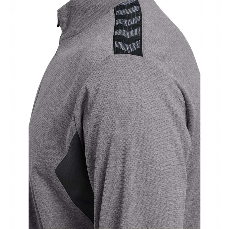 Hummel Authentic Half Zip Sweat Muške Dukserice Sive | 857595-763