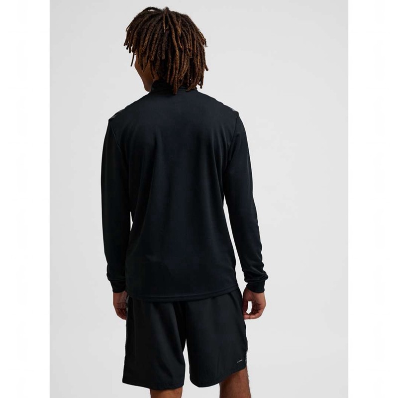 Hummel Authentic Half Zip Sweat Muške Dukserice Crne | 538100-311