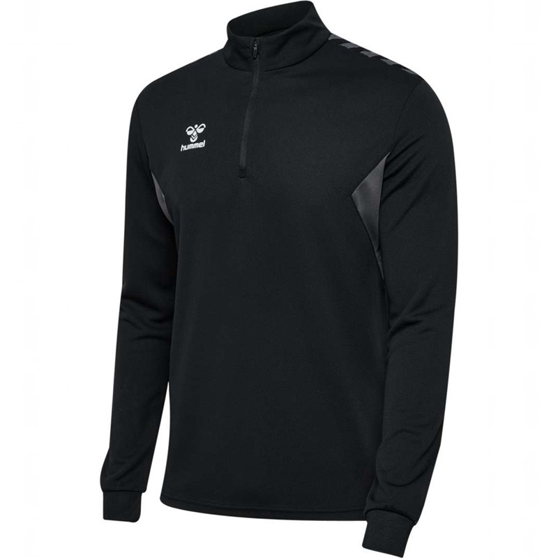 Hummel Authentic Half Zip Sweat Muške Dukserice Crne | 538100-311