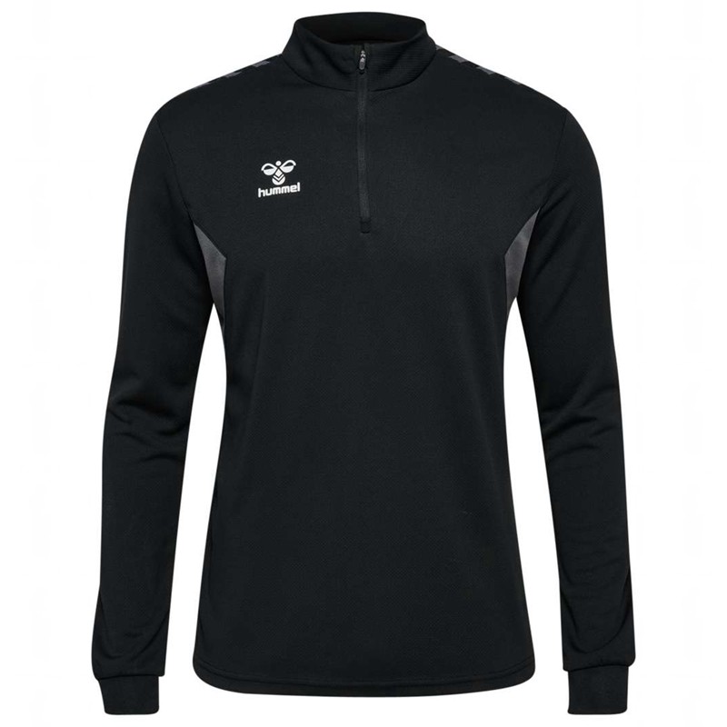 Hummel Authentic Half Zip Sweat Muške Dukserice Crne | 538100-311