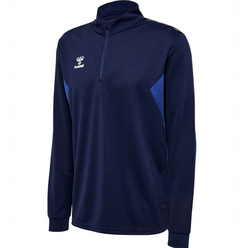 Hummel Authentic Half Zip Sweat Muške Dukserice Tamnoplave | 709843-022
