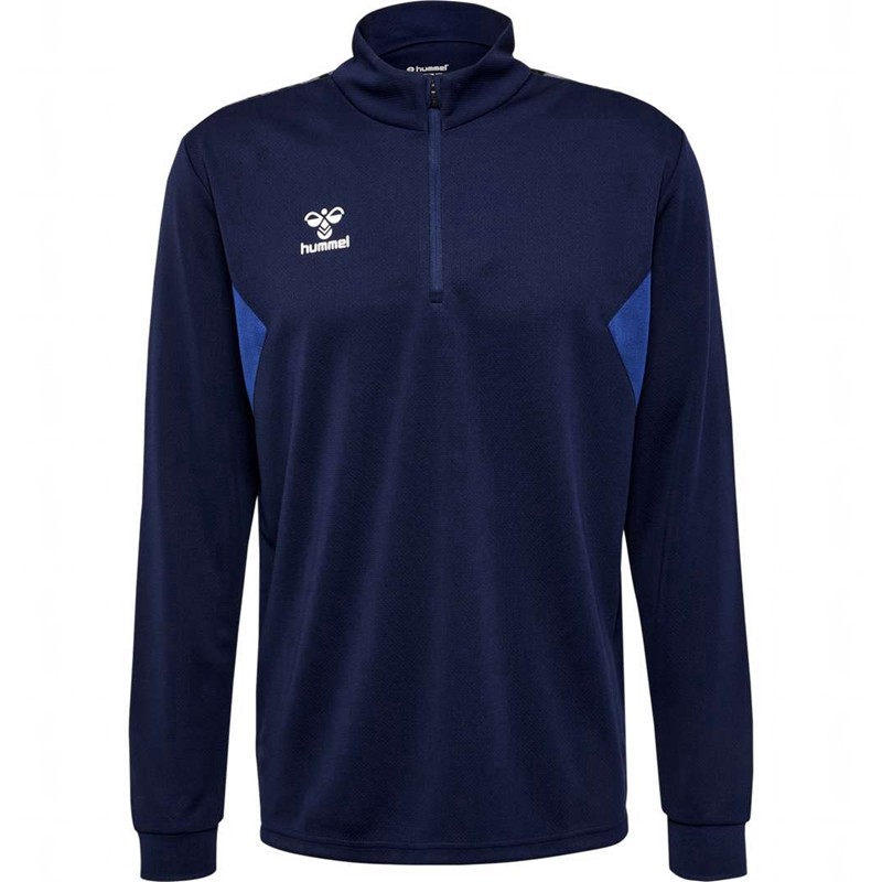 Hummel Authentic Half Zip Sweat Muške Dukserice Tamnoplave | 709843-022