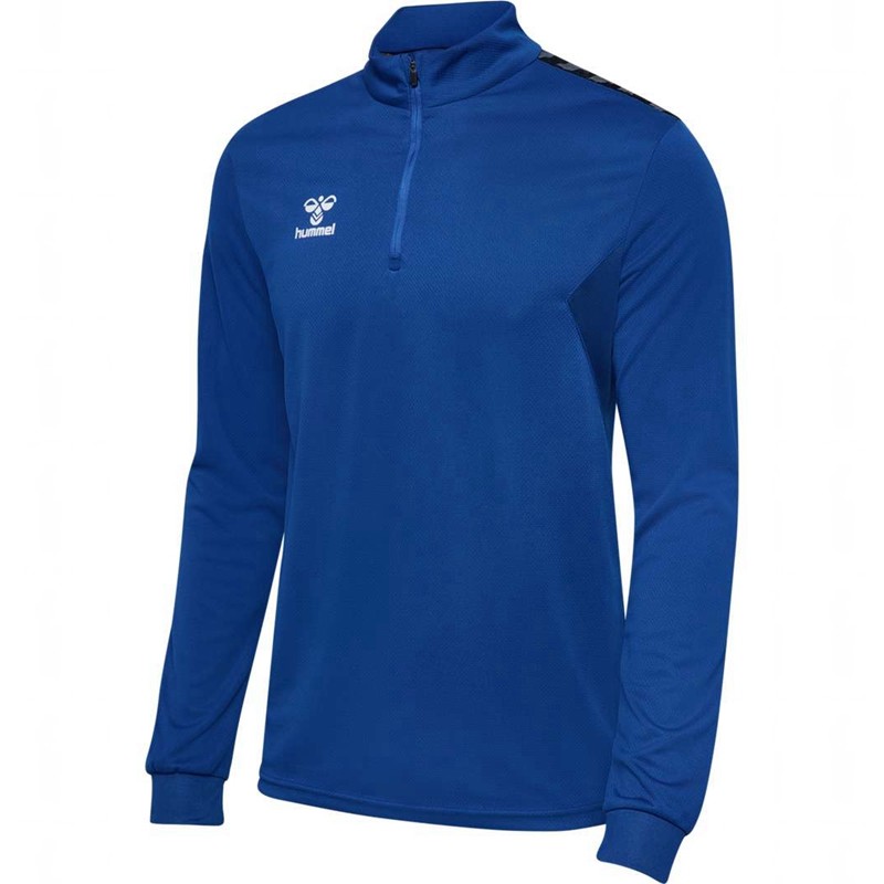Hummel Authentic Half Zip Sweat Muške Dukserice Plave | 265499-971