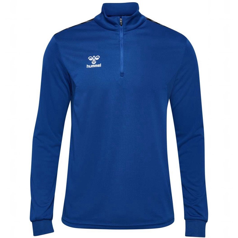 Hummel Authentic Half Zip Sweat Muške Dukserice Plave | 265499-971