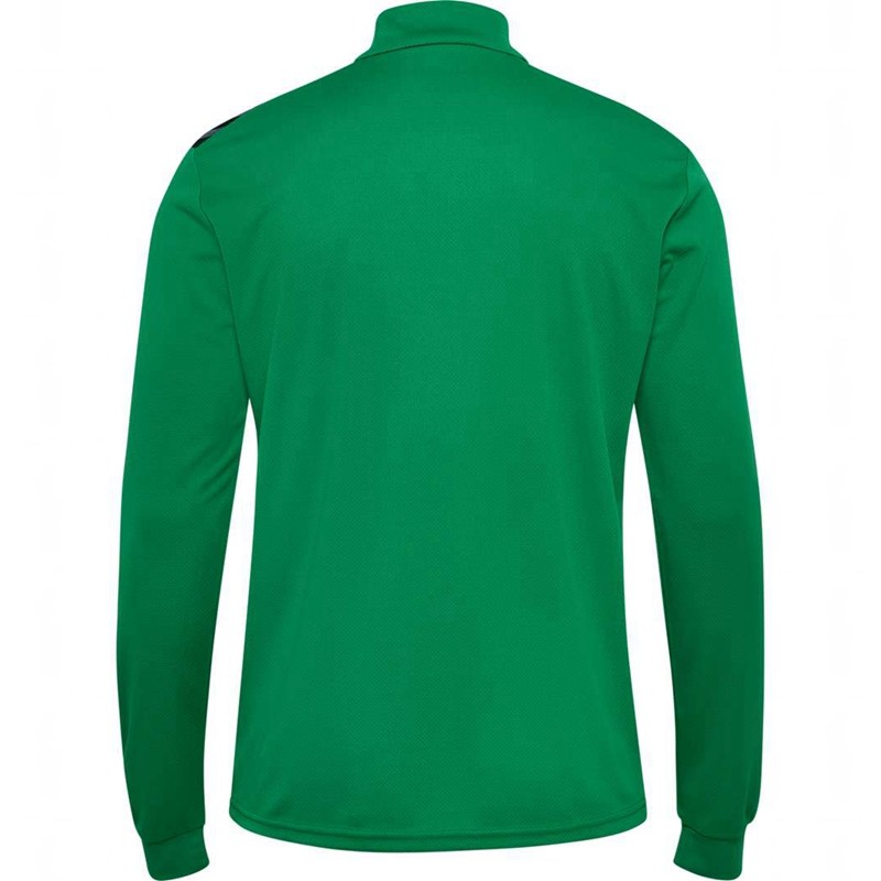 Hummel Authentic Half Zip Sweat Muške Kratke Hlače Zelene | 762716-931